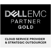 DELL EMC - Gold Partner status - Cloud Service Provider & Strategic Outsourcer. 