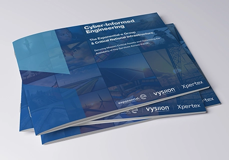 Click to read out CNI brochure: Cyber-Secured Engineering - The Exponential-e Group & Critical National Infrastructure.