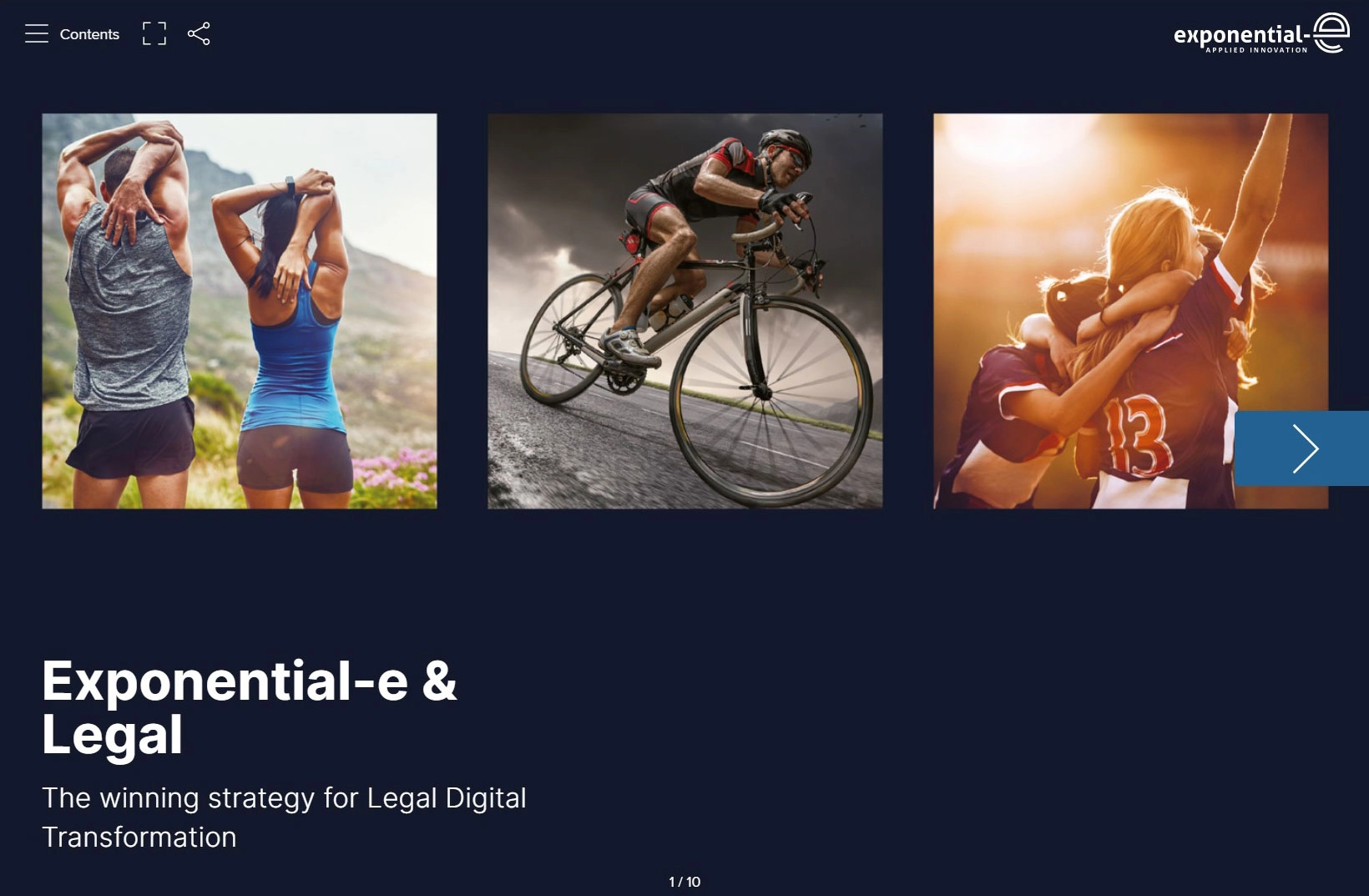 Exponential-e & Legal