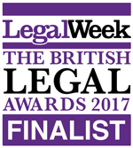 Legal Week - The British Legal Awards Finalist
