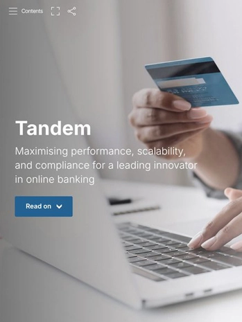 Tandem Bank Connectivity Transformation Case Study cover