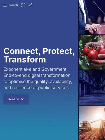 Connect. Protect. Transform. Public Services Without Limits cover