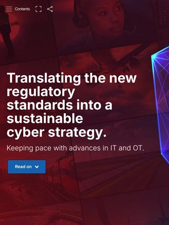 Translating New Regulatory Standards into a Sustainable Cyber Strategy cover